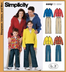 5362 KIDS XS-L, ADULT XS-XL HOOD JACKET,PANTS,SWEATSHIRT PATTERN